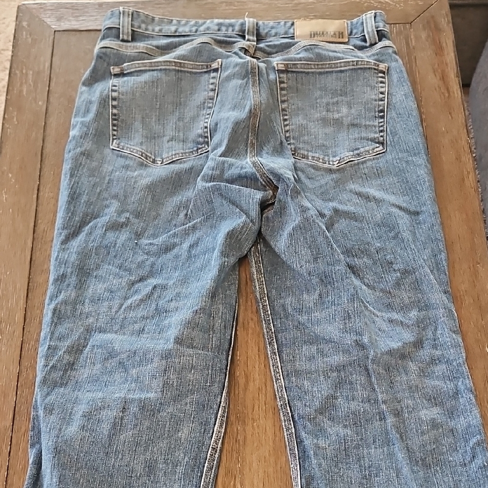 Duluth Trading Co Men's Relaxed Fit Blue Jeans